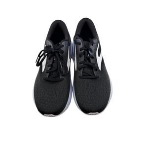 Brooks Ghost 16 Running Shoes Lace-Up Black/White/Orchid Ice Womens Size 9